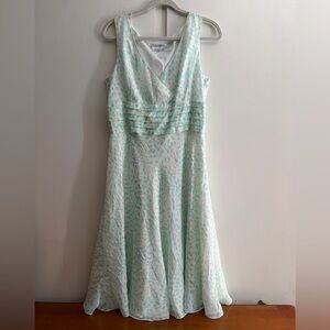 Maggy London 100% Silk Sleeveless Dress